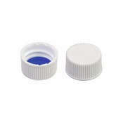 PP Screw Cap, N 18, White, Bonded